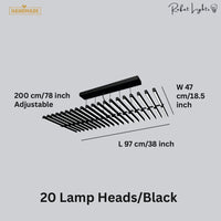 Modern LED Human DNA Style Chandeliers Light