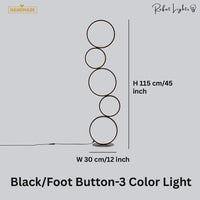 Nordic Ring Design Led Floor Lamp