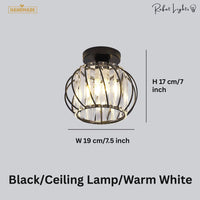 Simple Creative Crystal Aisle Chandelier Lamp