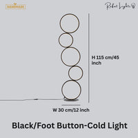Nordic Ring Design Led Floor Lamp