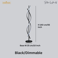 Minimalist Spiral Lamp Stand Light Floor Lamp