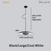 Nordic Wood Grain Pendant Light