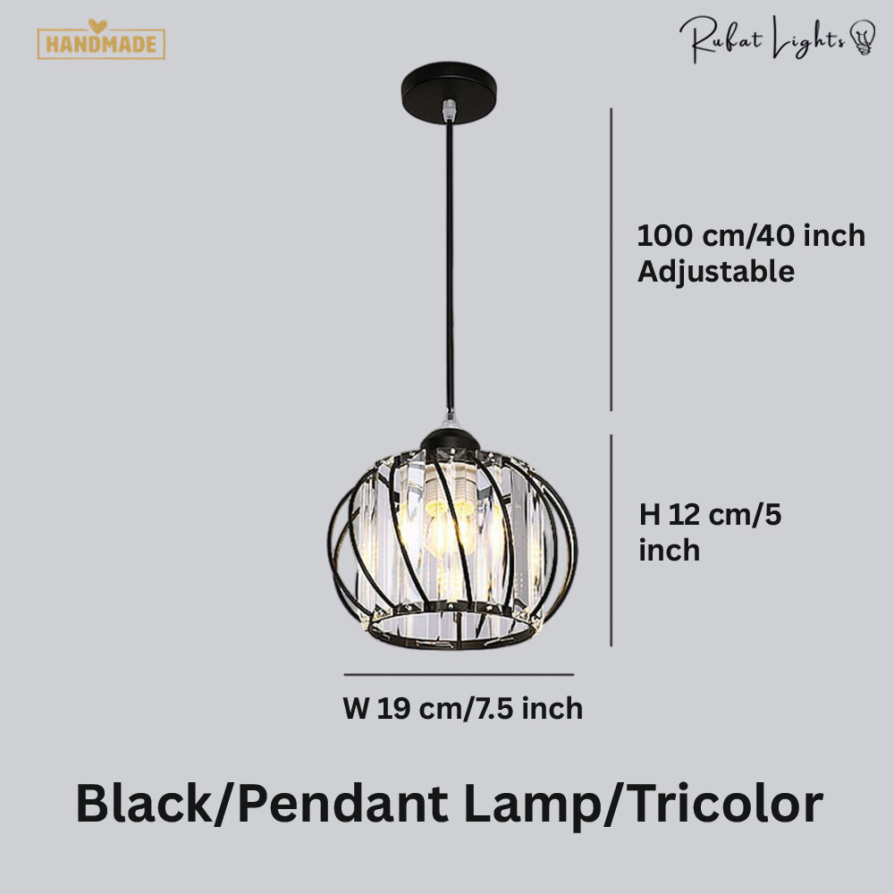 Simple Creative Crystal Aisle Chandelier Lamp