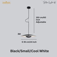 Nordic Wood Grain Pendant Light