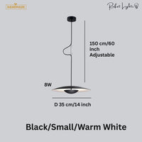 Nordic Wood Grain Pendant Light