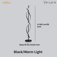 Minimalist Spiral Lamp Stand Light Floor Lamp