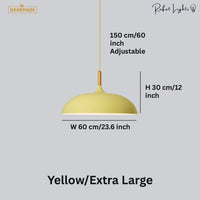 Minimalist Wood & Aluminum Pendant Light