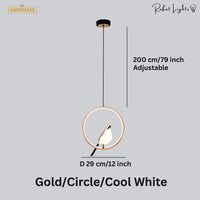 Nordic Luxury Creative Magpie Pendant Lights