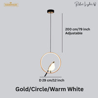 Nordic Luxury Creative Magpie Pendant Lights