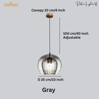 Glass Hanging Pendant Light