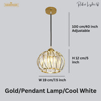 Simple Creative Crystal Aisle Chandelier Lamp