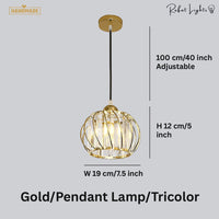 Simple Creative Crystal Aisle Chandelier Lamp
