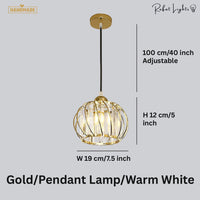 Simple Creative Crystal Aisle Chandelier Lamp