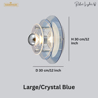Colorful Layered Acrylic Glass Wall Light