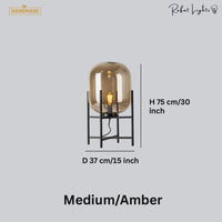 Villa Bubble Glass Ball Floor Lamp