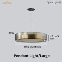 Nordic Luxury Metal Copper Pendant Lights