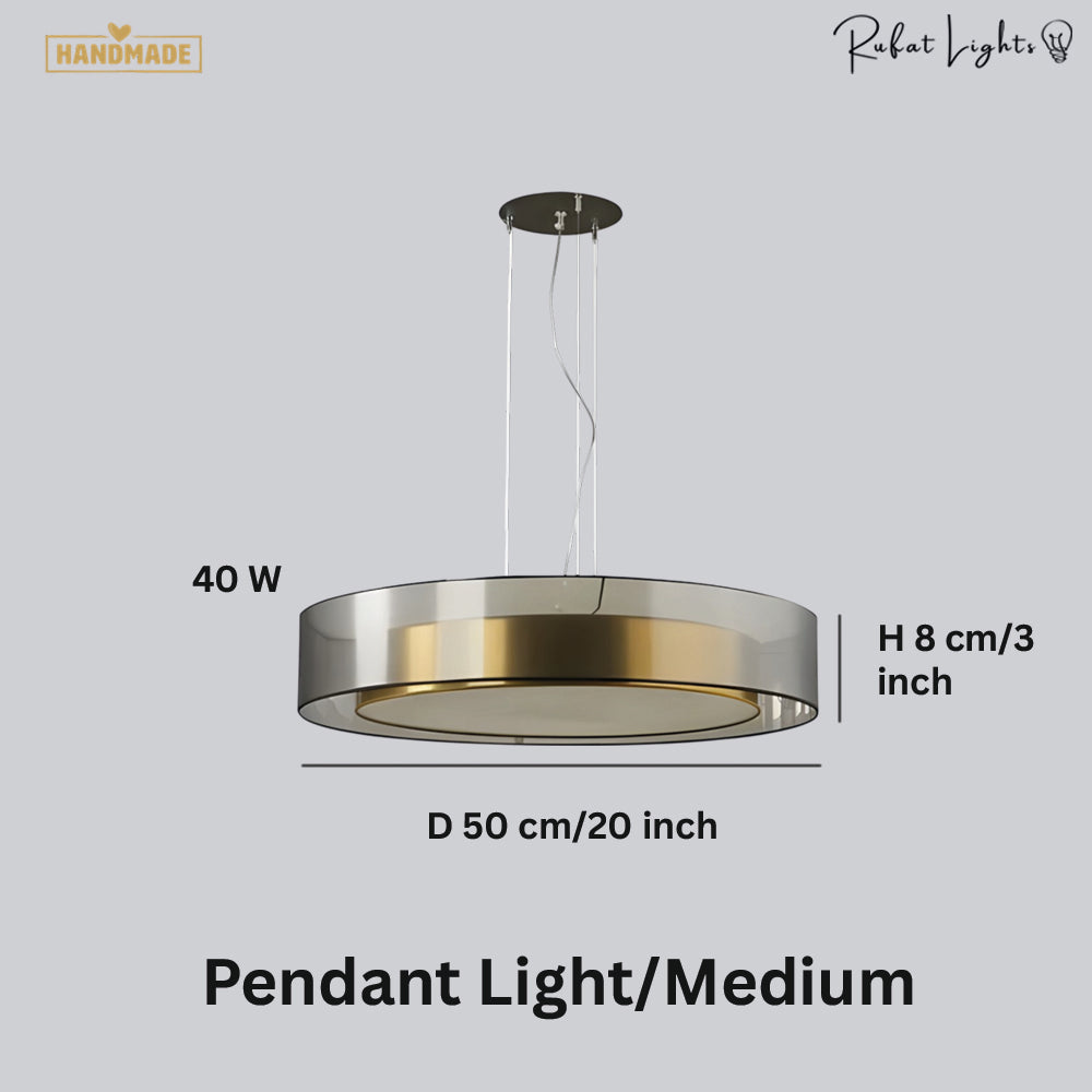 Nordic Luxury Metal Copper Pendant Lights