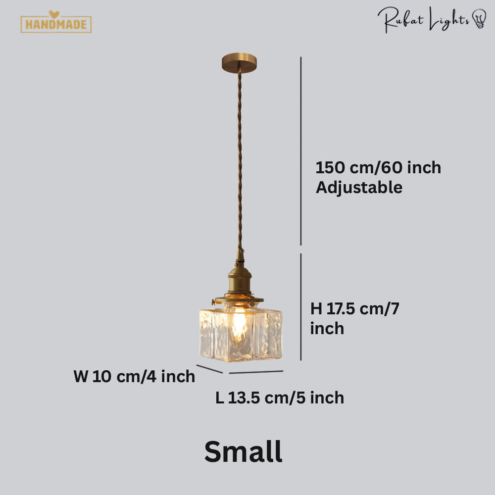 Elegance Glass Hanging Pendant Light