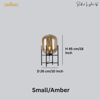 Villa Bubble Glass Ball Floor Lamp