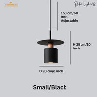 Minimalist Denmark Disk Round Pendant Light