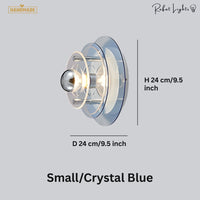 Colorful Layered Acrylic Glass Wall Light