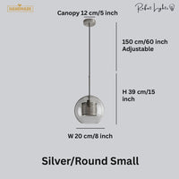 Modern Loft Glass Ball Pendant Light