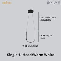 Minimalist Luxury U Shape Chandeliers