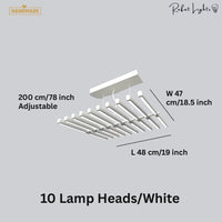 Modern LED Human DNA Style Chandeliers Light
