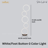Nordic Ring Design Led Floor Lamp