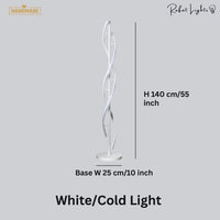 Minimalist Spiral Lamp Stand Light Floor Lamp