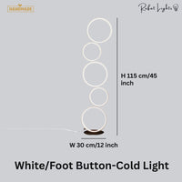 Nordic Ring Design Led Floor Lamp