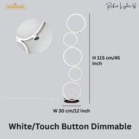 Nordic Ring Design Led Floor Lamp