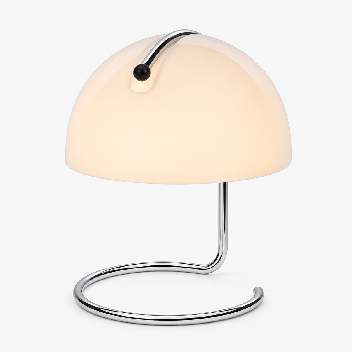 Tischlampe Nordisch Metall Glas Schirm Lumeo Home
