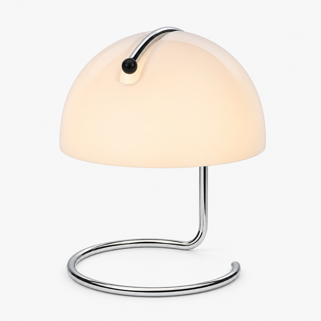 Tischlampe Nordisch Metall Glas Schirm Lumeo Home
